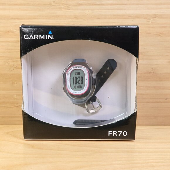 Garmin FR70 W Pink Women's Sport Watch Only, new battery - Picture 2 of 7